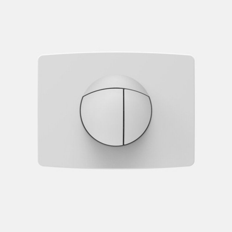 Ovládací tlačítko SANIT S 701 malé 207x153mm bílé