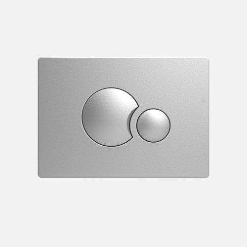 Ovládací tlačítko SANIT S 706 malé 207x153mm matný chrom