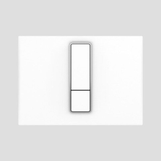 Ovládací tlačítko SANIT INEO BRIGHT malé 202x145mm bílé